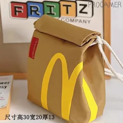 Large-Capacity Backpack, Hamburger Design Casual Student Bag - 8