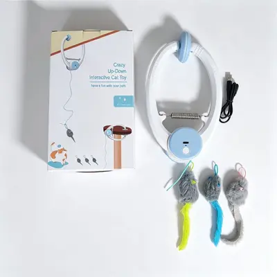 Electric Door-Hanging Automatic Interactive Cat Toy - 6