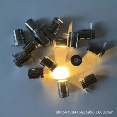LED Rotating Pen Light Core with Crystal Base for DIY Lamps