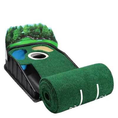 Golf Putting Practice Mat for Indoor and Outdoor Training