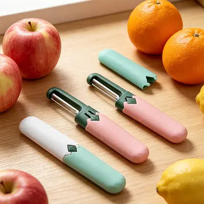 Dual-head fruit knife, 2-in-1 peeler and grater set - 3