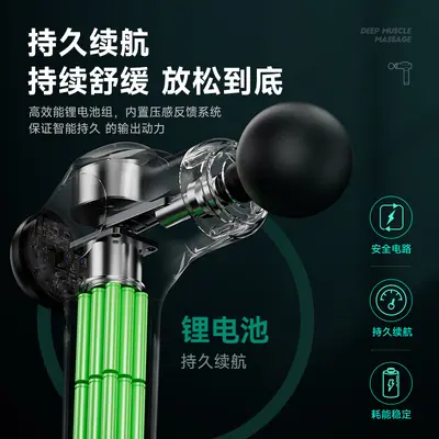 Mini Massage Gun, 99 Speeds, Portable Deep Tissue Massager - 5