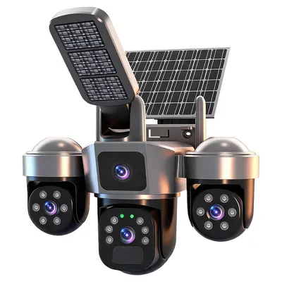 V380 Solar-Überwachungskamera 4G wasserdicht Nachtsicht