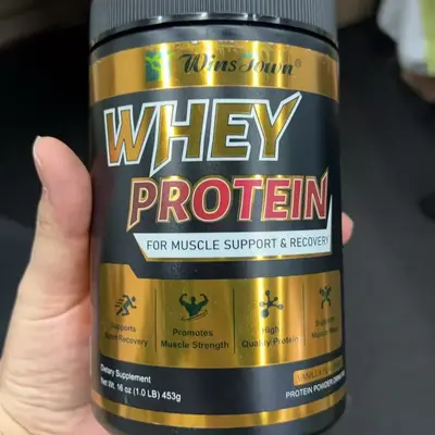 Whey protein powder 450g, for fitness enthusiasts
