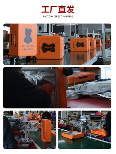 Customizable Trolley Luggage, Durable with Silent Spinner Wheels - 4