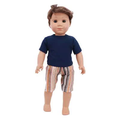 18-Zoll-Puppenkleidung für American Girl, T-Shirt und Shorts