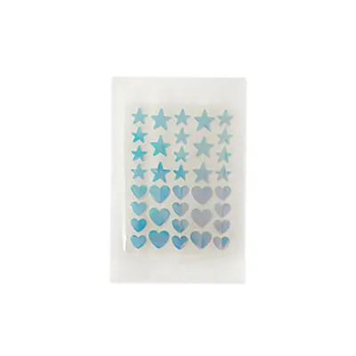 Laser Pattern Colorful Acne Patches, Butterfly and Duck Motifs, Hydrocolloid PE - 8