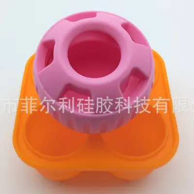 Foreign Trade Cross-Border Dog Filled Slow Feeder Dog Treat Dispensing Toy Ball, Interactive Chew & Lick Treat Toy Ball