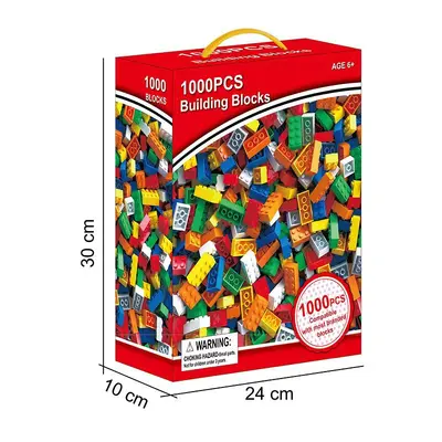 Grenzenlose 1000-teilige Mikro-Bausteine zum kostenlosen Zusammenbau, kompatibel mit gängigen Bausteinen, DIY-montiertes pädagogisches Spielzeug für Kinder. - 8