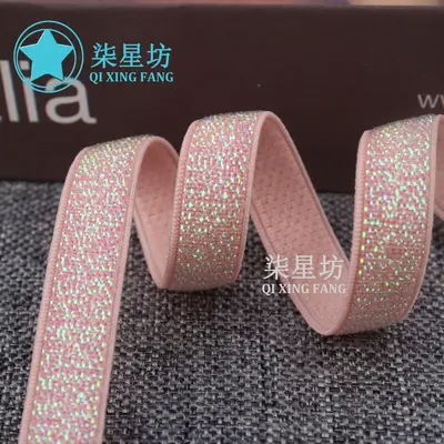 Mehrfarbiges Flachgummiband, 0,6-1,0-2,0 cm