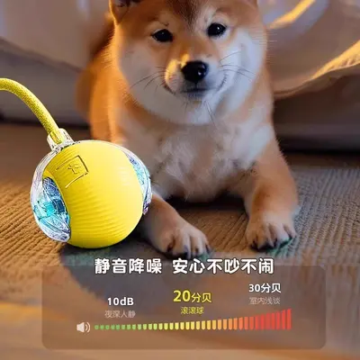 Automatic Smart Electric Dog Ball, Bite-Resistant, for Small Dogs - 5