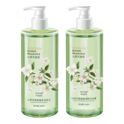 Kamelien-Shampoo 500ml mit Weiße Tee-Set - 5