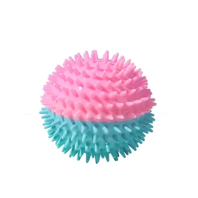 Hundespielzeug Quietschball Noppen Gummi elastisch