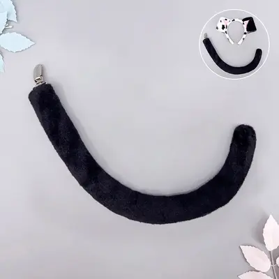 Dalmatian Plush Artificial Animal Ears Headband - 11