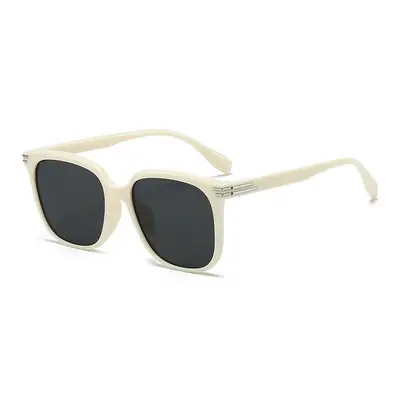 Retro Large Frame UV Protection Sunglasses for Women - 7