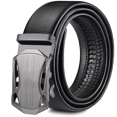 Ceali Kievr Men's Waistbelt Frosted Automatic Buckle Kangaroo Leather Belt Imitation Cowhide Livestream Hot Item Wholesale Dropshipping - 7