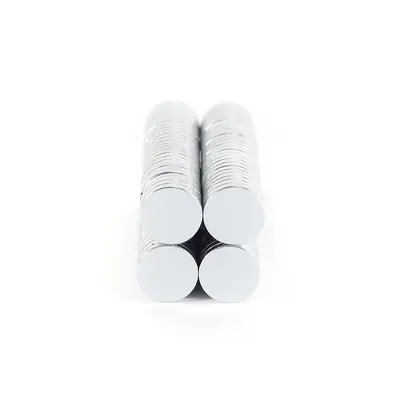 NdFeB Neodymium Round Magnet 10x1, 10x2, 10x3 mm, Double-Sided