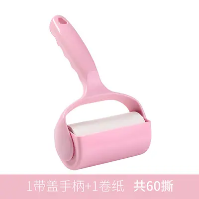 Haushaltsreiniger aus Baumwollflausch, abreißbare Staubpapiertrolle, Haarentferner, Staubbürste, Baumwollflusch-Rolle, Haustierhaarentferner, Baumwollflausch-Reiniger - 7
