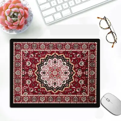 Small Middle Eastern Tassel Blanket Pattern Gaming Mouse Pad, Esports Office Desk Mat - 9