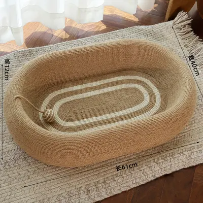 Sisal Cat Scratching Board and Cat Nest, All-in-One, Extra Large - 7