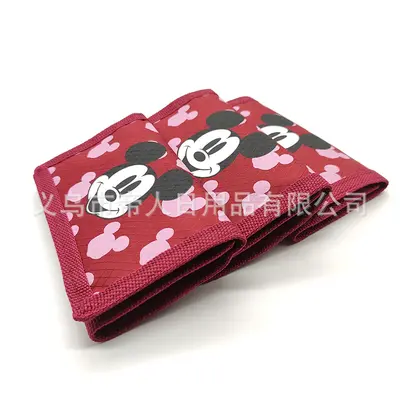 Kids Cartoon Coin Purse, Oxford Fabric, Three-Fold - 4