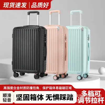 Cabin Size Combination Lock Trolley Case, 360° Wheels, Multifunctional - 4