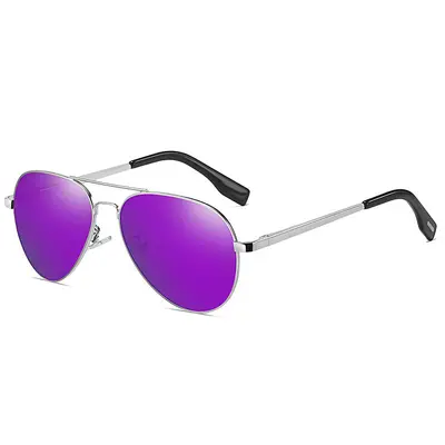 Polarized Men's Driving Sunglasses, Toad Mirror Style, Model 3025 - 11