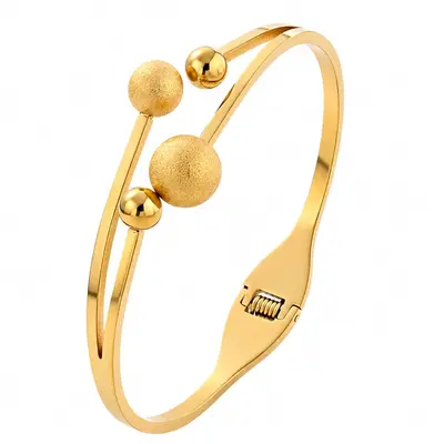 Elegante Edelstahl-Armband mit Strass-Perlen im europäischen und amerikanischen Luxus-Stil, trendiges Schmuckstück für Influencer, grenzüberschreitende Großhandelsquelle vom Hersteller - 7