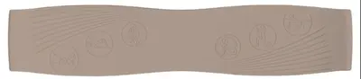 Yoga Resistance Band for Leg Strength Training, 100% Natural Silicone Elastic Band - 10