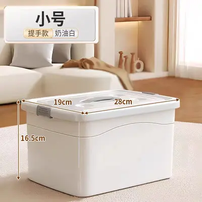 Extra large plastic storage box with wheels - 7