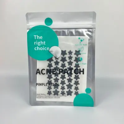 Colorful Star-Shaped Acne Patches, Hydrocolloid, Pus-Absorbing - 11
