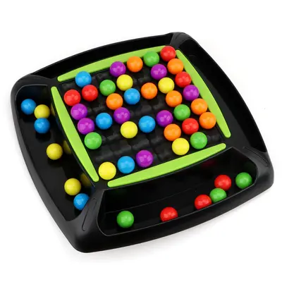 Rainbow Match Brettspiel, Logik- und Konzentrationstraining für Kinder