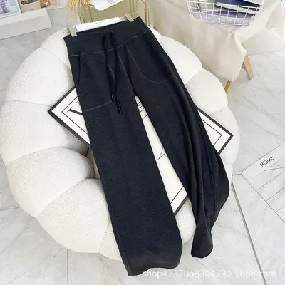 LULU BLING Kadın Dar Paça Spor Pantolon, İpek Karışımlı, Yoga ve Fitness - 9