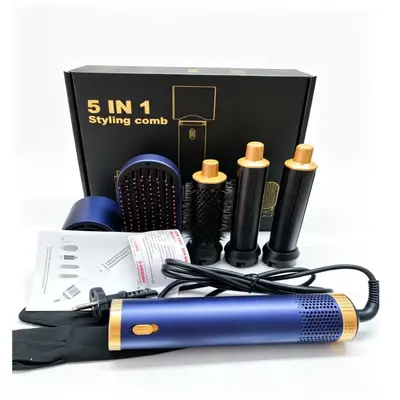 5-in-1 Hot Air Brush and 7-in-1 High-Speed Hair Dryer Styling Set