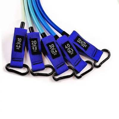 Multifunctional Resistance Bands Set, 11-Piece, Latex