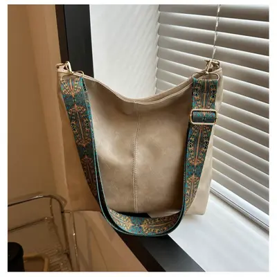 Avrupa ve Amerikan yeni moda taşınabilir omuz crossbody büyük kapasiteli kova çanta saf renk pu moda omuz kadın çantası satışa hazır - 7