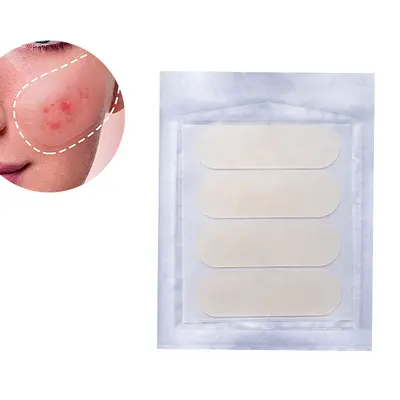 Hidrokolloid sivilce yaması, hilal şeklinde çene için, 1 paket - 11