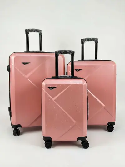 Trolley Suitcase 3-Piece Set, 20/24/28 inch, Single Zipper - 10