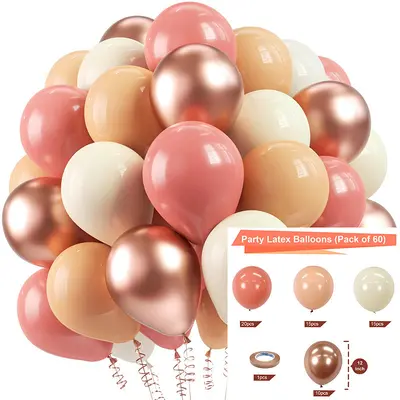 12 İnç Pullu Konfeti Balon Seti, 30 Adet, Parti Dekorasyonu - 11