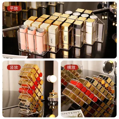 Fischform-Lippenstift-Organizer, aufrechter Kosmetik-Displayständer