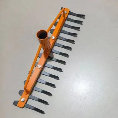 Bahçe Yabani Ot Söküm ve Toprak Çevirme Çok Fonksiyonlu Tırmık Seti