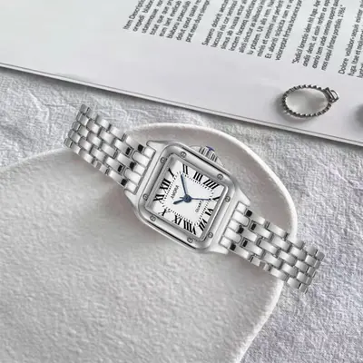 Square Women's Quartz Watch Lightweight Luxury Alloy Quality
