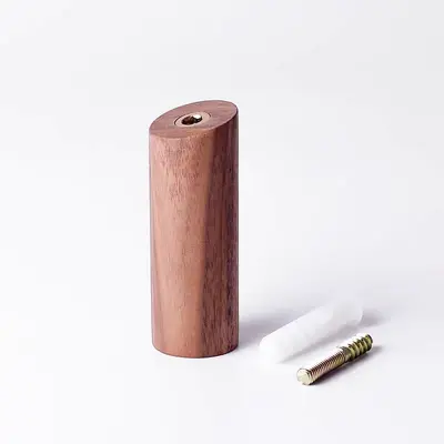 Cross-border wooden wall hooks, simple solid wood brackets for indoor door storage, clothing and hat hooks. - 10
