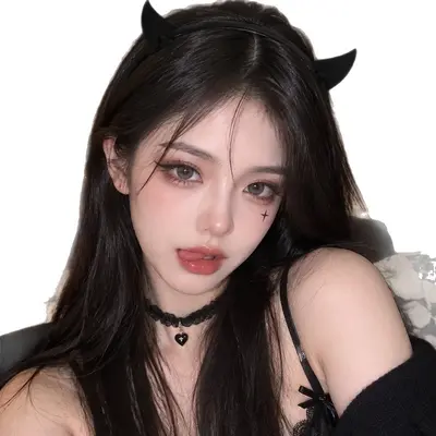 2026 Model Cadılar Bayramı Balkabağı Şeytan Saç Bandı Cosplay Saç Tokası