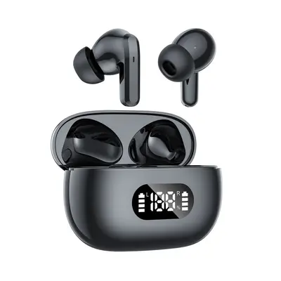 Temu sınır ötesi F05 kablosuz Bluetooth kulaklık cep telefonu görüşmesi LED dijital ekran spor bas kulak içi kulaklıklar evrensel dokunmatik kontrol