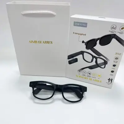AIMB neuer G1MAX Smart-Brille 8 Millionen Bildstabilisierung 1080 HD-Videoaufnahme KI-Bilderkennung Übersetzung Anrufe - 4
