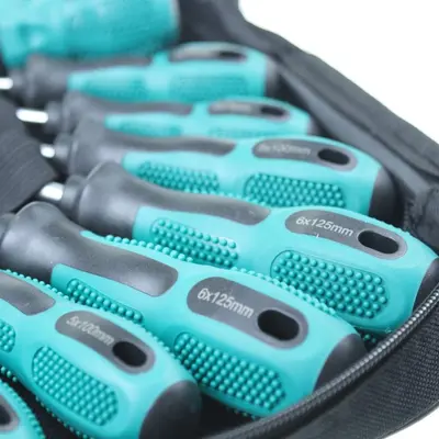 9-piece Phillips and straight screwdriver set with magnetic - 5