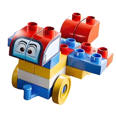 Großblock-Autobaukasten mit Transformations-Roboter