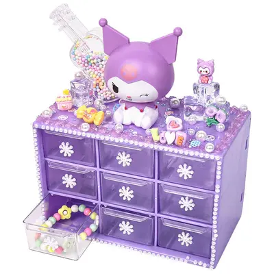 Neunfach-Schmuckbox mit Kinder-DIY-Bastelset - 6
