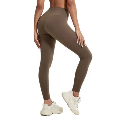 Damen Laufhose, nahtlos, hohe Taille, Po-Lifting - 6